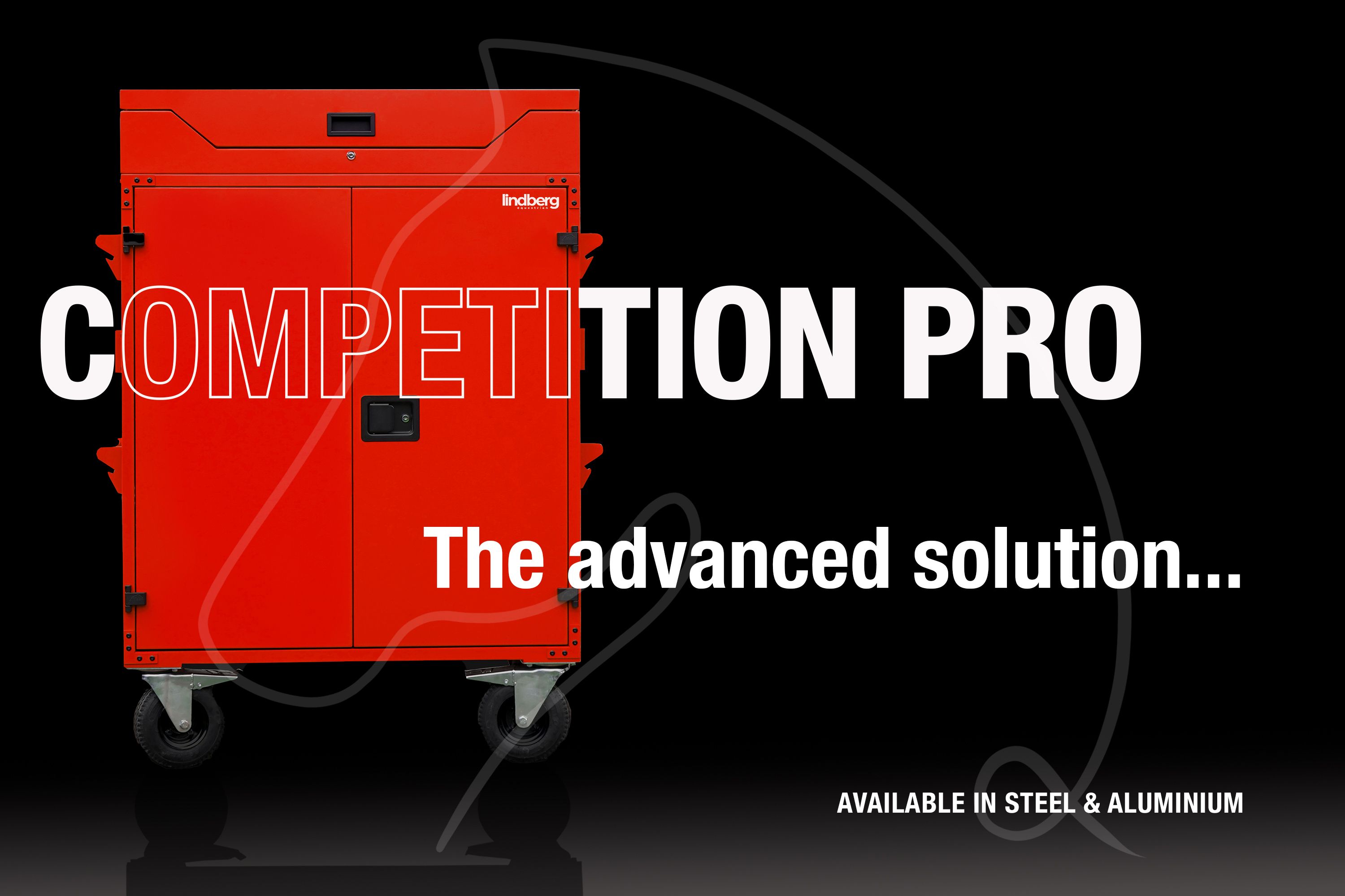 Lindberg Equestrian Sattelschrank, Turnierschrank, tack locker, tack trunk, zadelkast